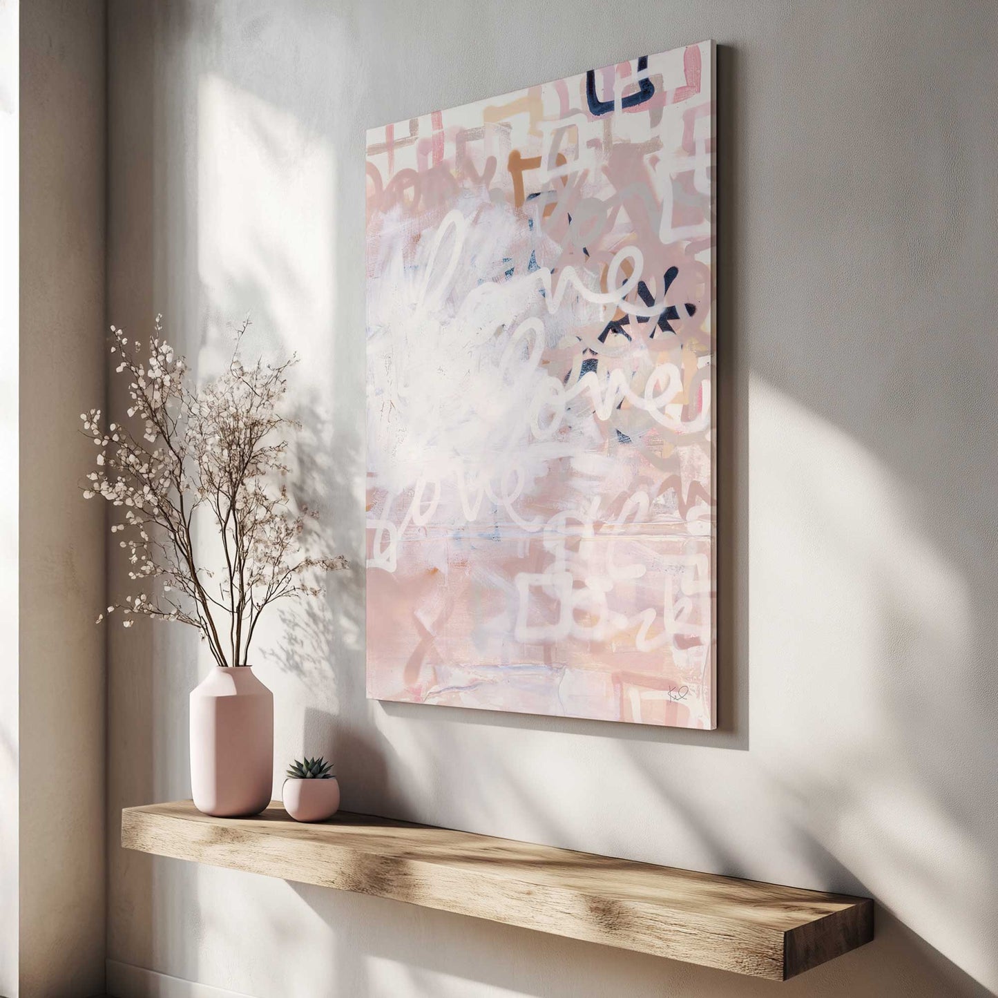 Picture of art in a room