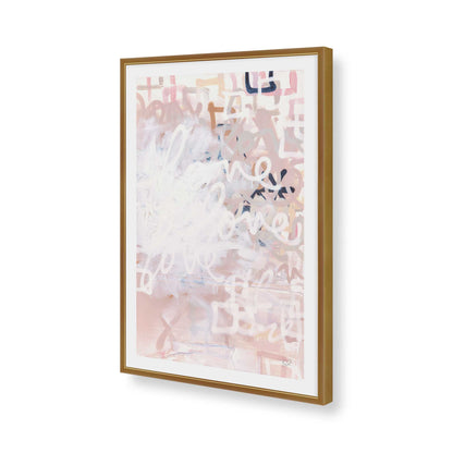 [Color:Polished Gold], Picture of art in a Polished Gold frame of the corner