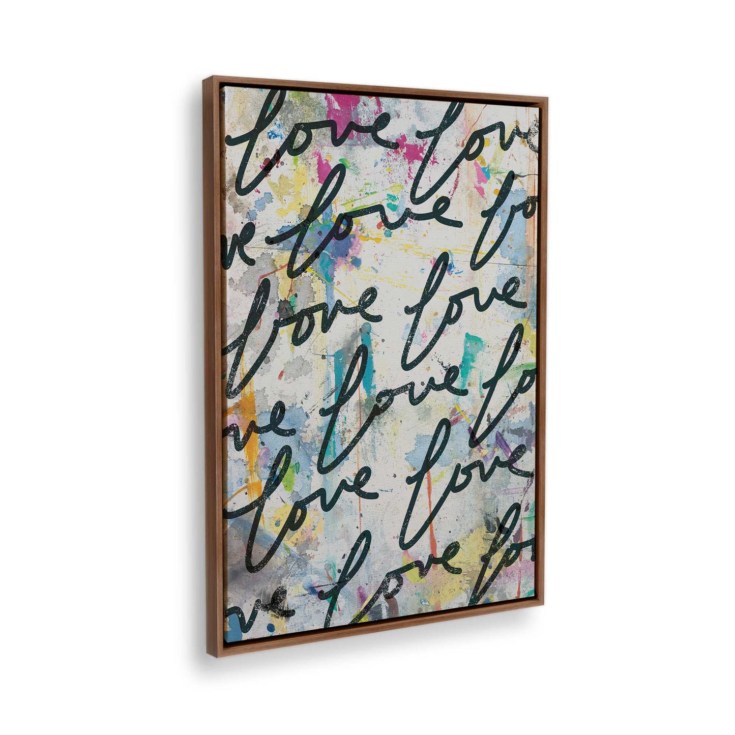 [Color:Walnut], Picture of the corner of the art