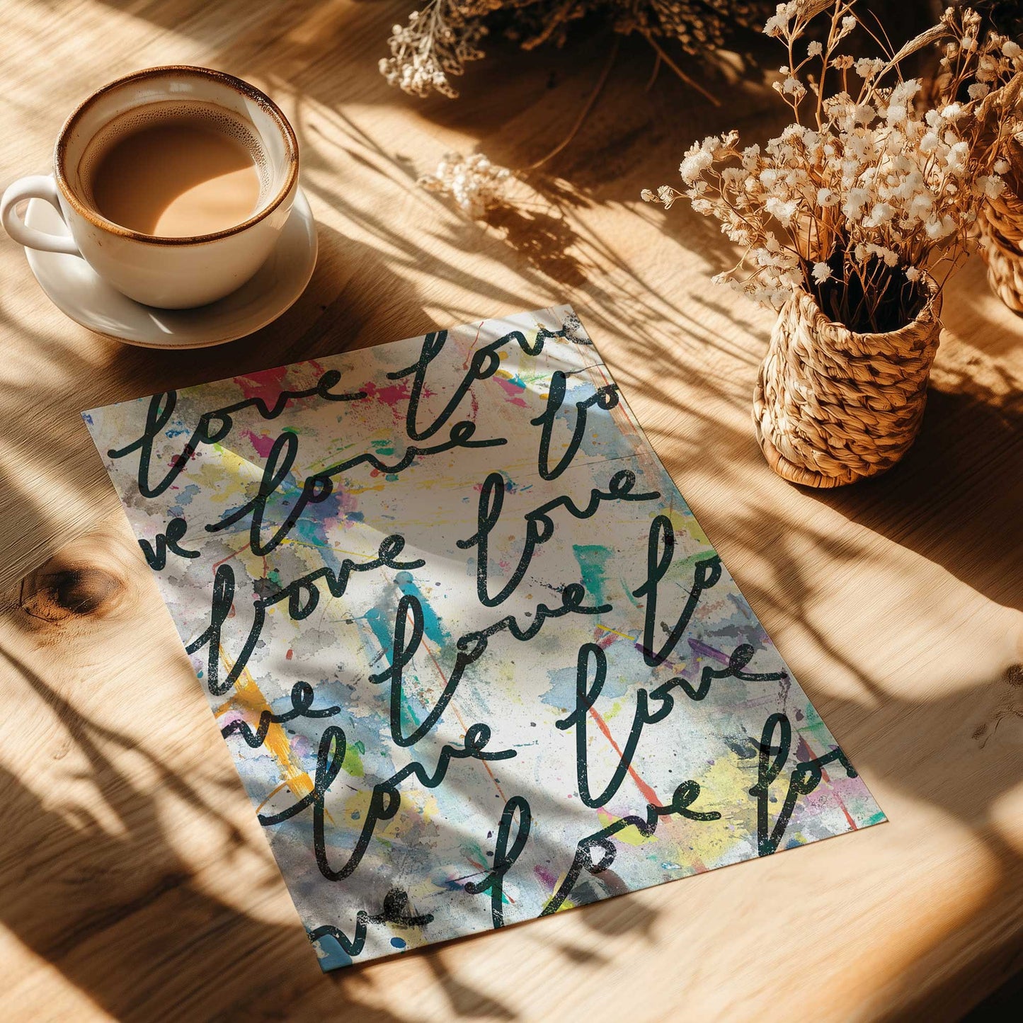 [Color:Rolled Print], Picture of close up of art