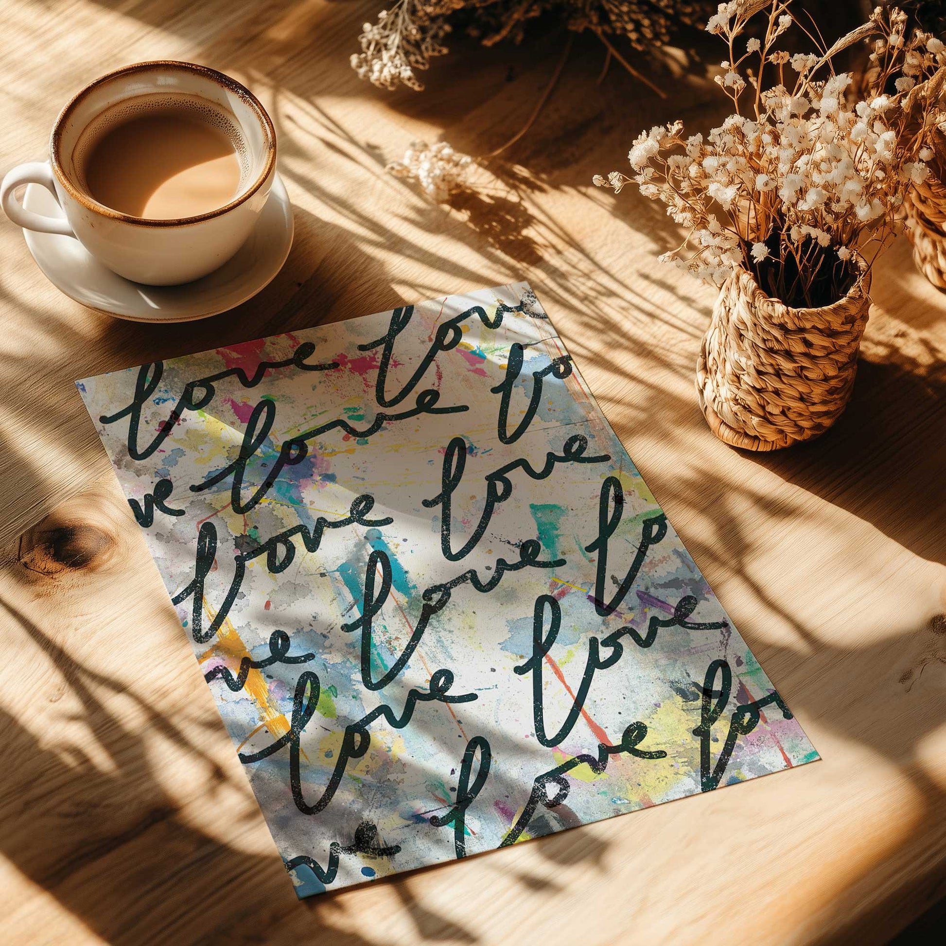 [Color:Rolled Print], Picture of close up of art