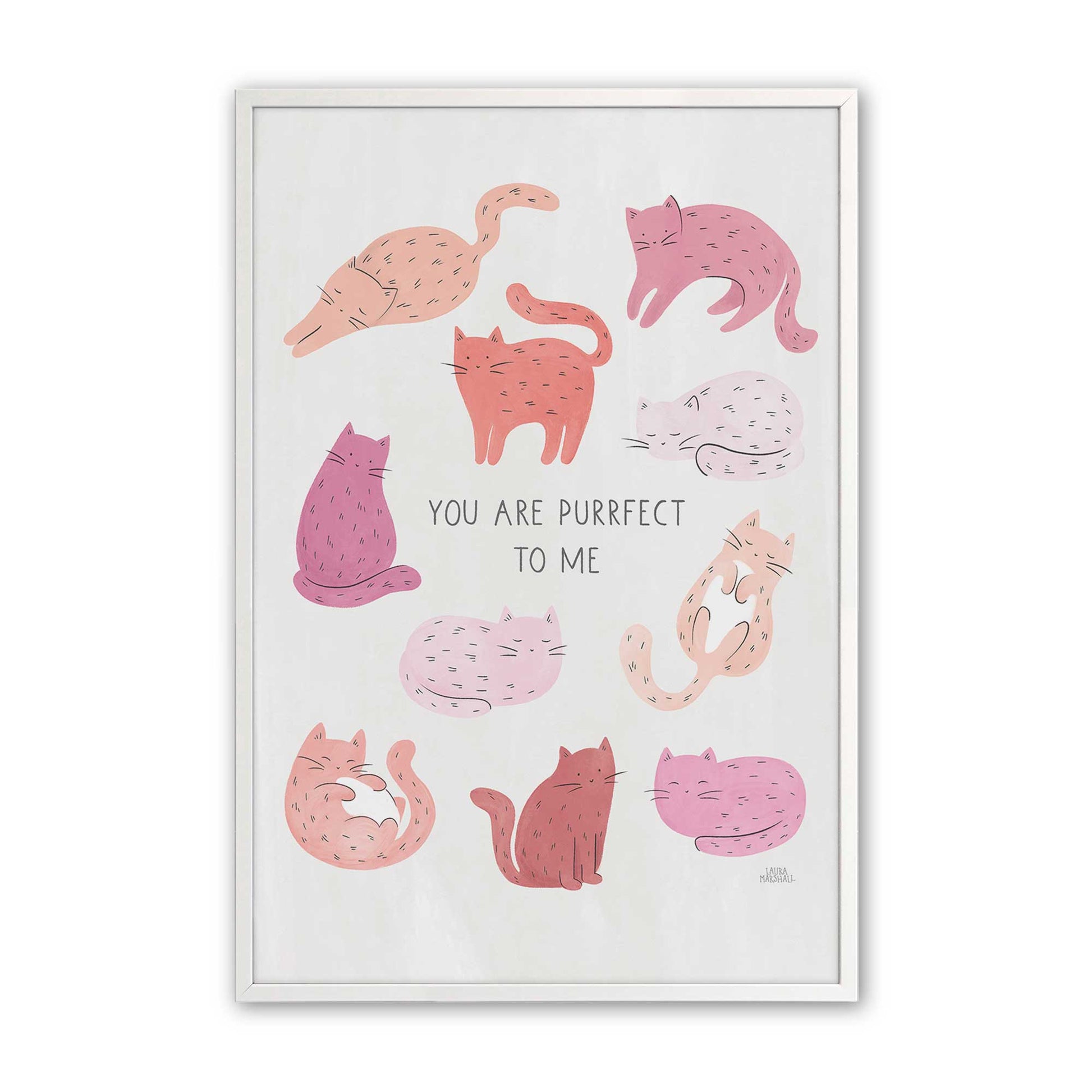 [Color:Opaque White], Picture of art in a Opaque White frame