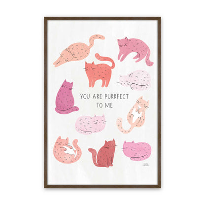 [Color:Walnut], Picture of art in a Walnut frame