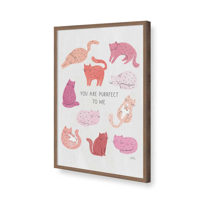 [Color:Walnut], Picture of art in a Walnut frame of the corner