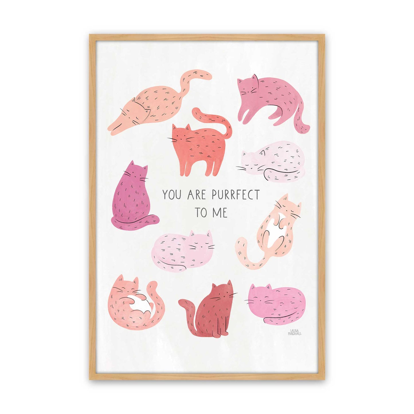 [Color:American Maple], Picture of art in a American Maple frame