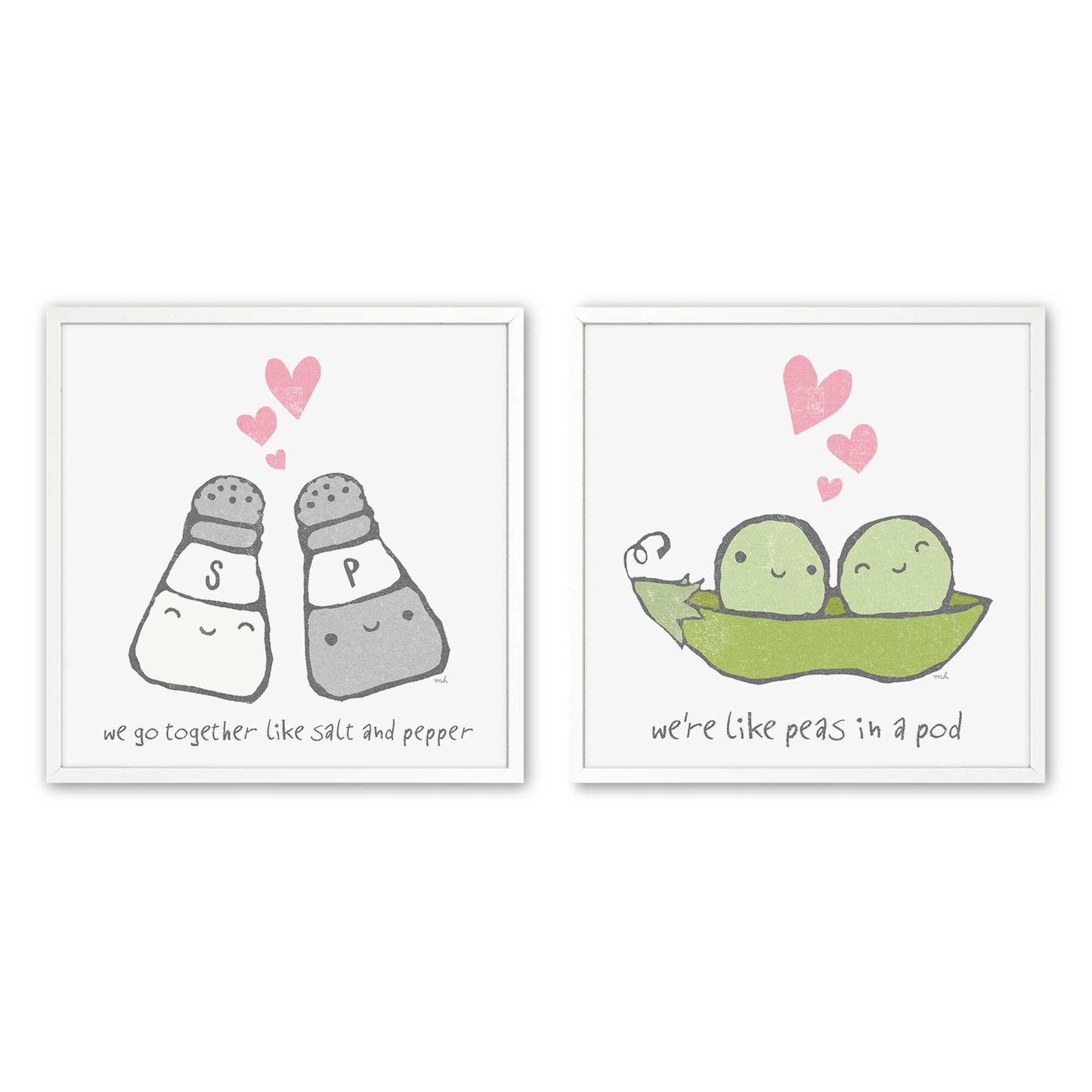 [Color:Opaque White], Picture of art in an Opaque White frame