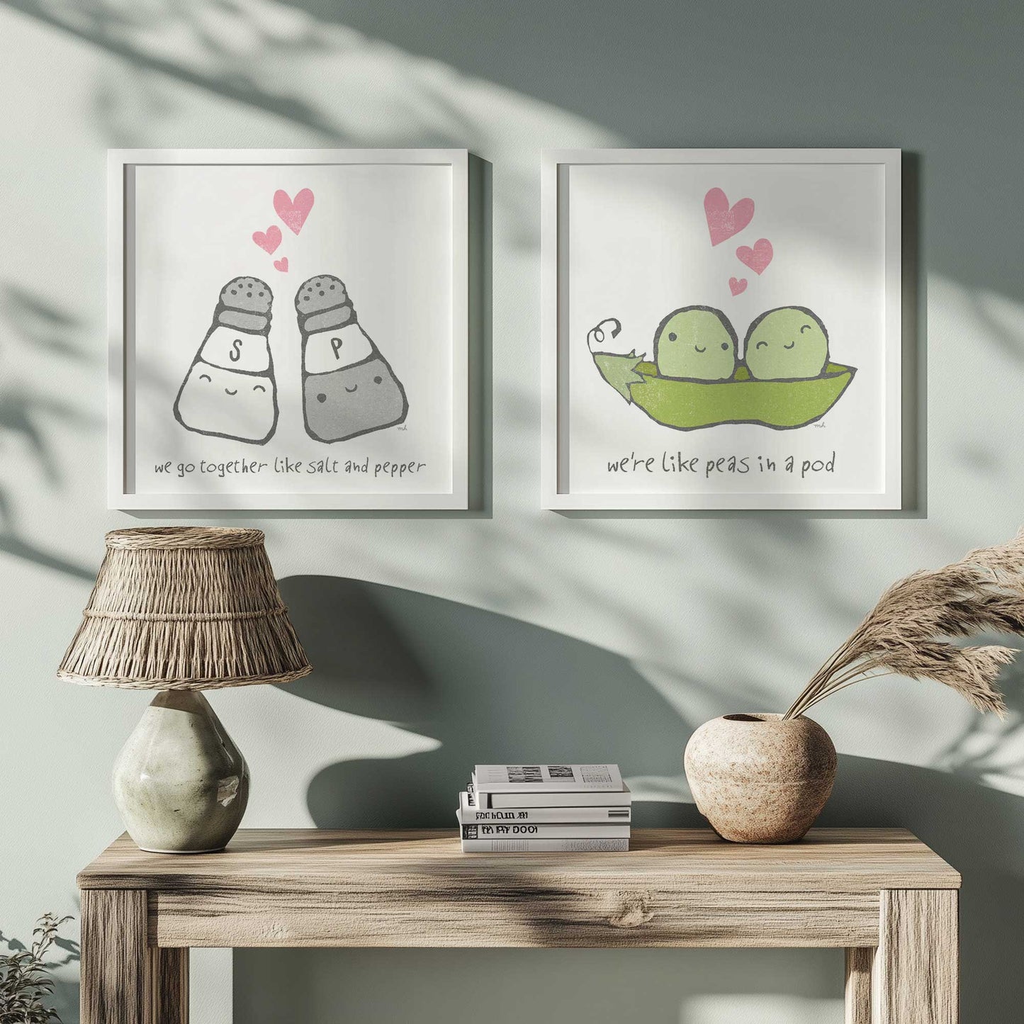 [Color:Opaque White], Picture of art in an Opaque White frame