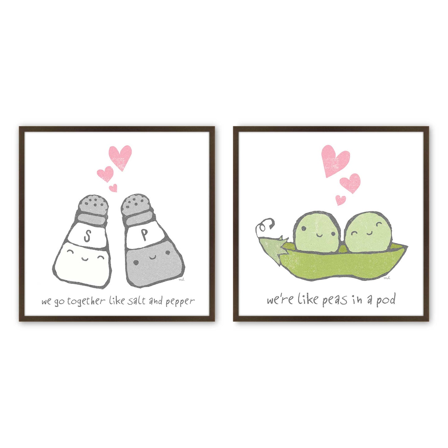 [Color:Belvinder Brown], Picture of art in a Belvinder Brown frame