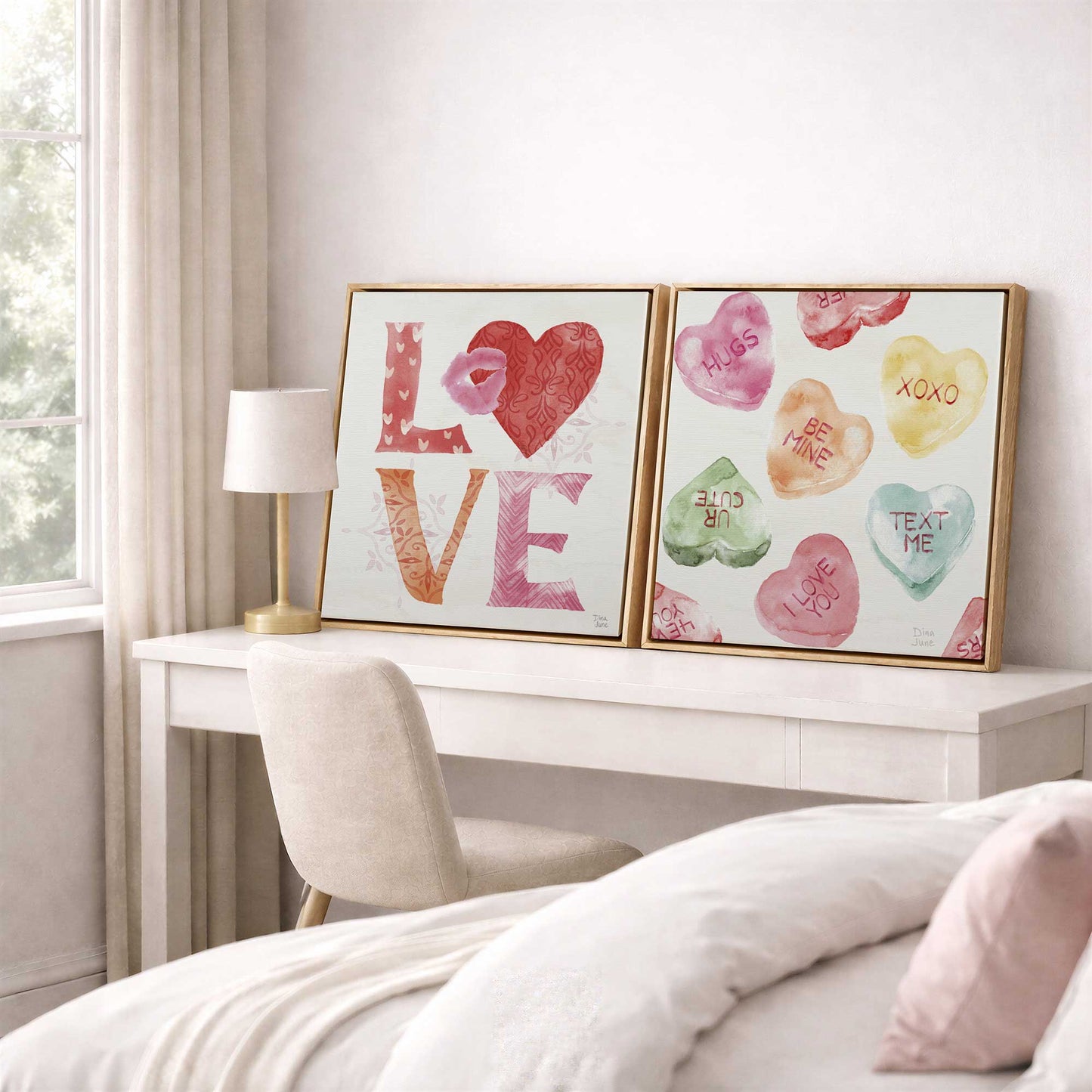 [Color:American Maple], Picture of art in an American Maple frame