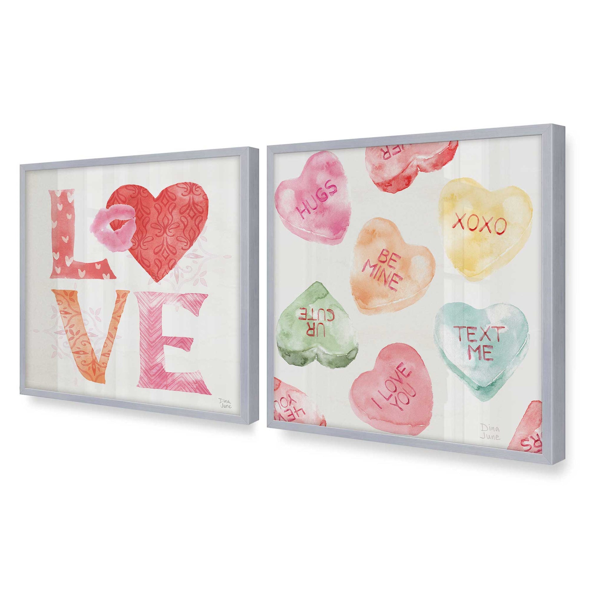 [Color:Polished Chrome], Picture of art in a Polished Chrome frame of the corner