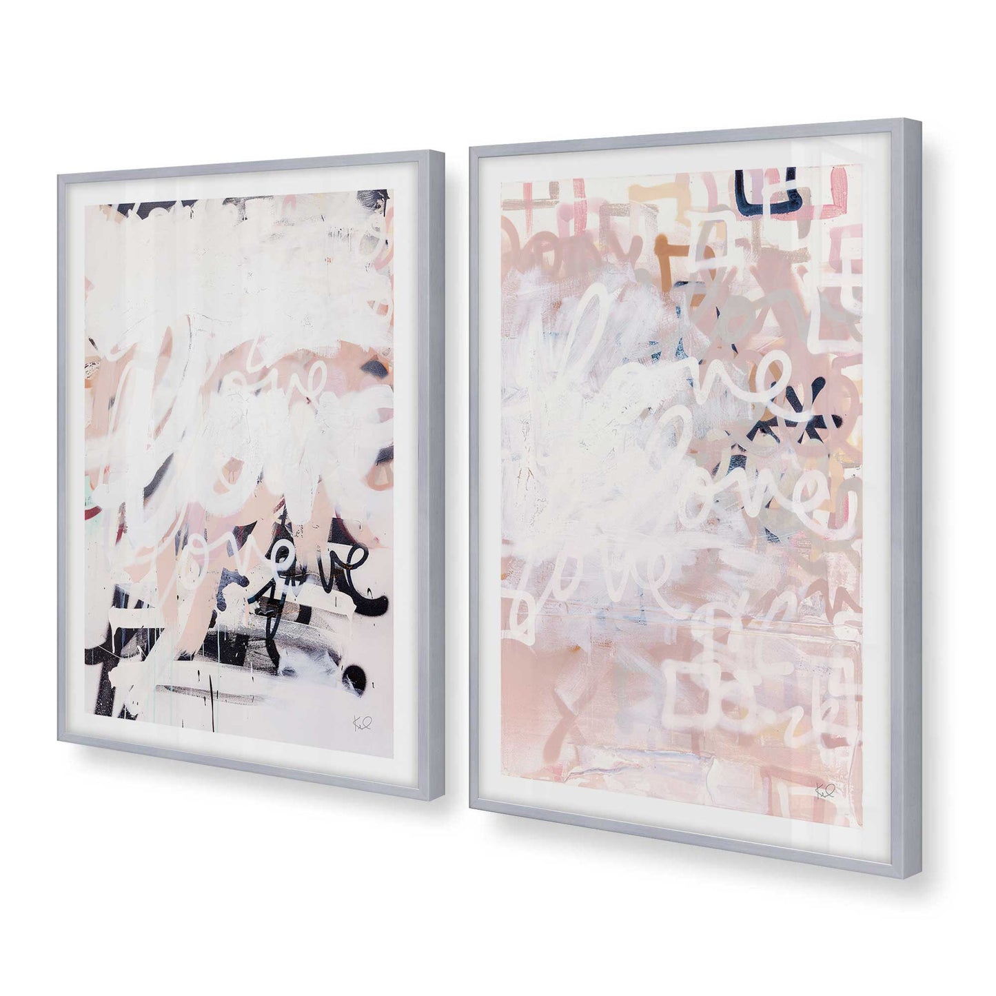 [Color:Polished Chrome], Picture of art in a Polished Chrome frame at an angle