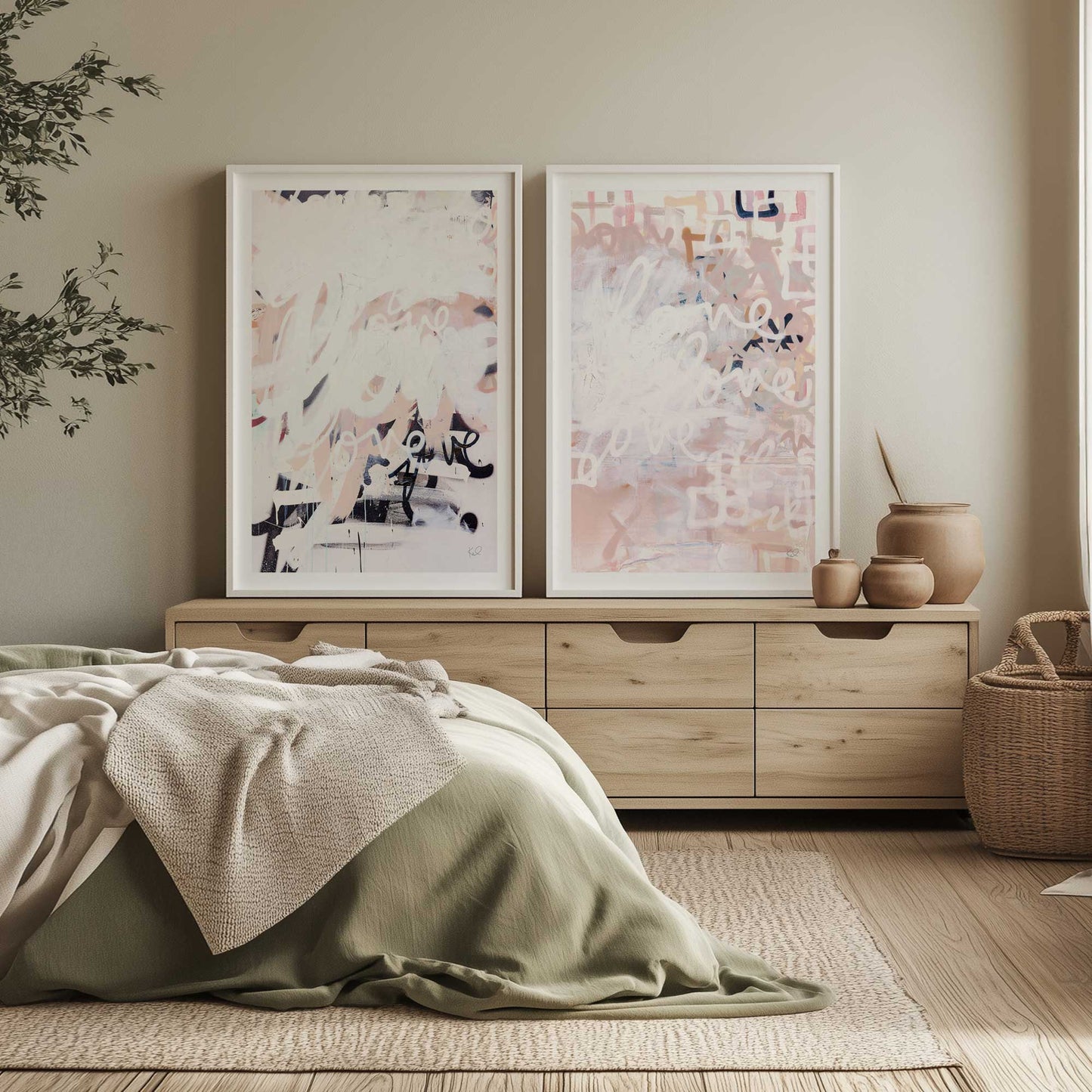 [Color:Walnut], Picture of art in a Walnut frame