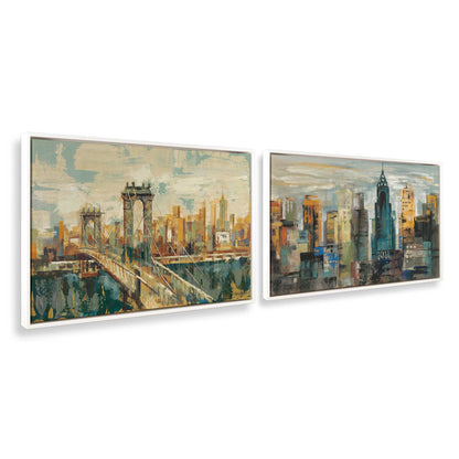 [Color:Opaque White], Picture of art in a White frame at an angle
