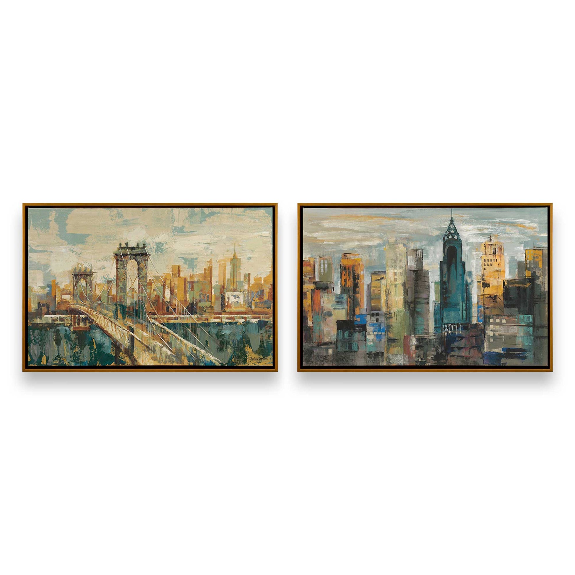 [Color:Polished Gold], Picture of art in a Polished Gold frame