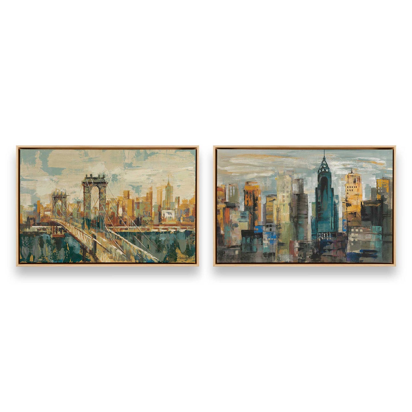 [Color:American Maple], Picture of art in a American Maple frame