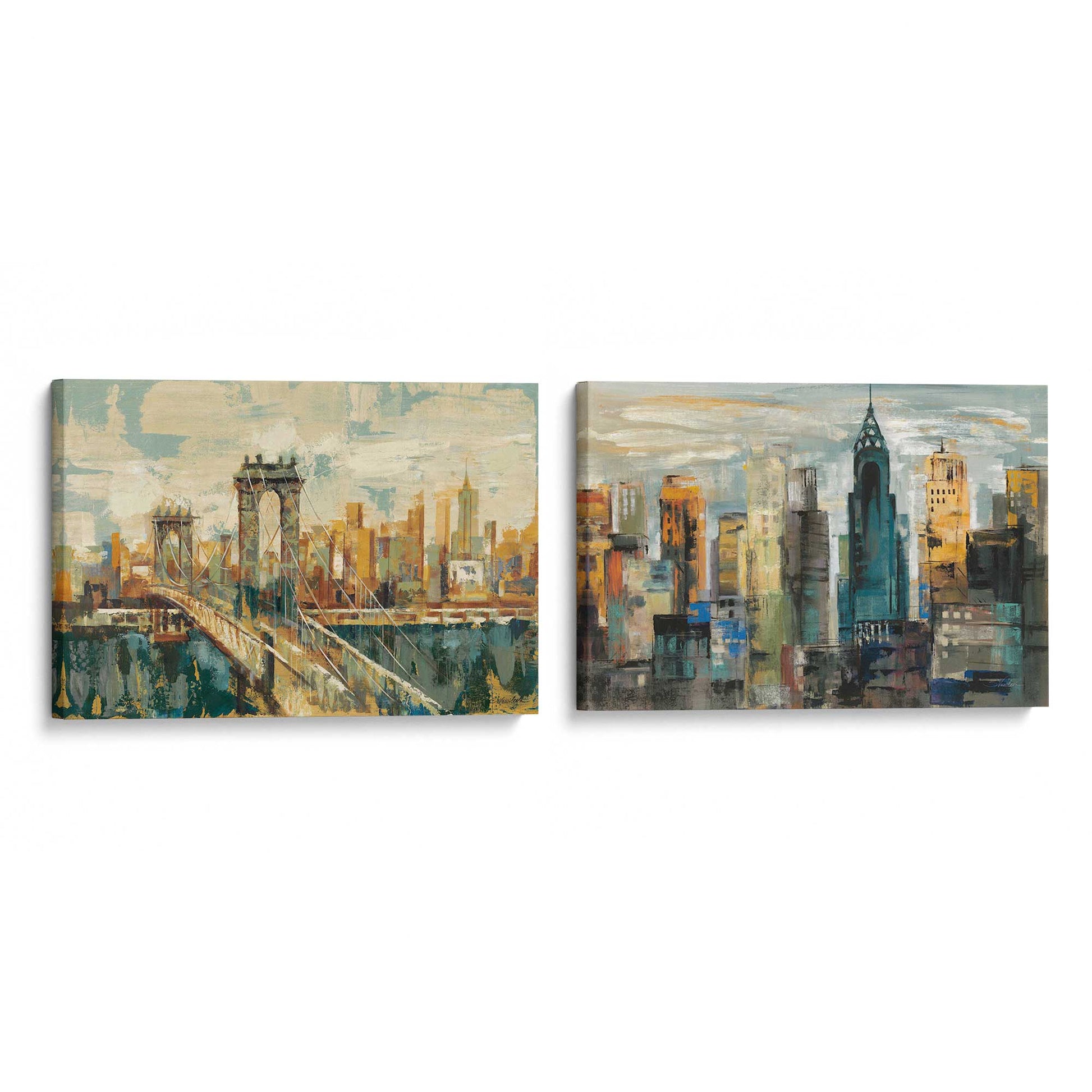 [Color:Stretched Canvas], Picture of art at an angle