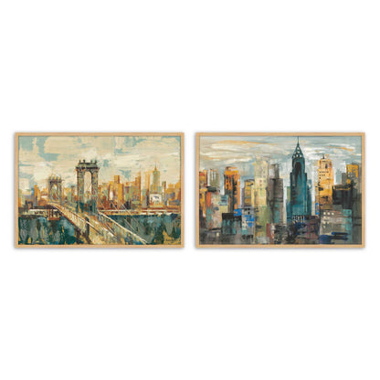 [Color:American Maple], Picture of art in a American Maple frame