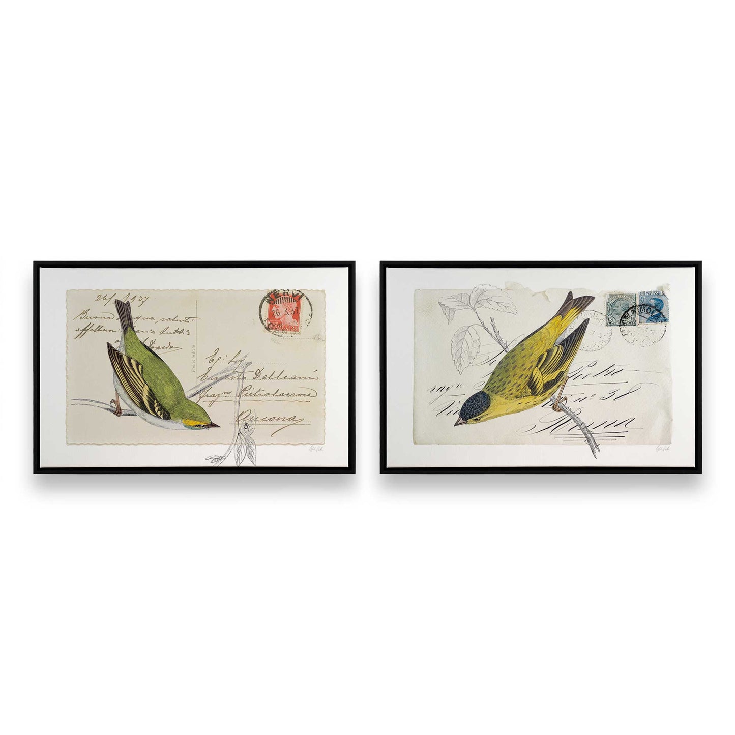 [Color:Satin Black], Picture of art in a Satin Black frame