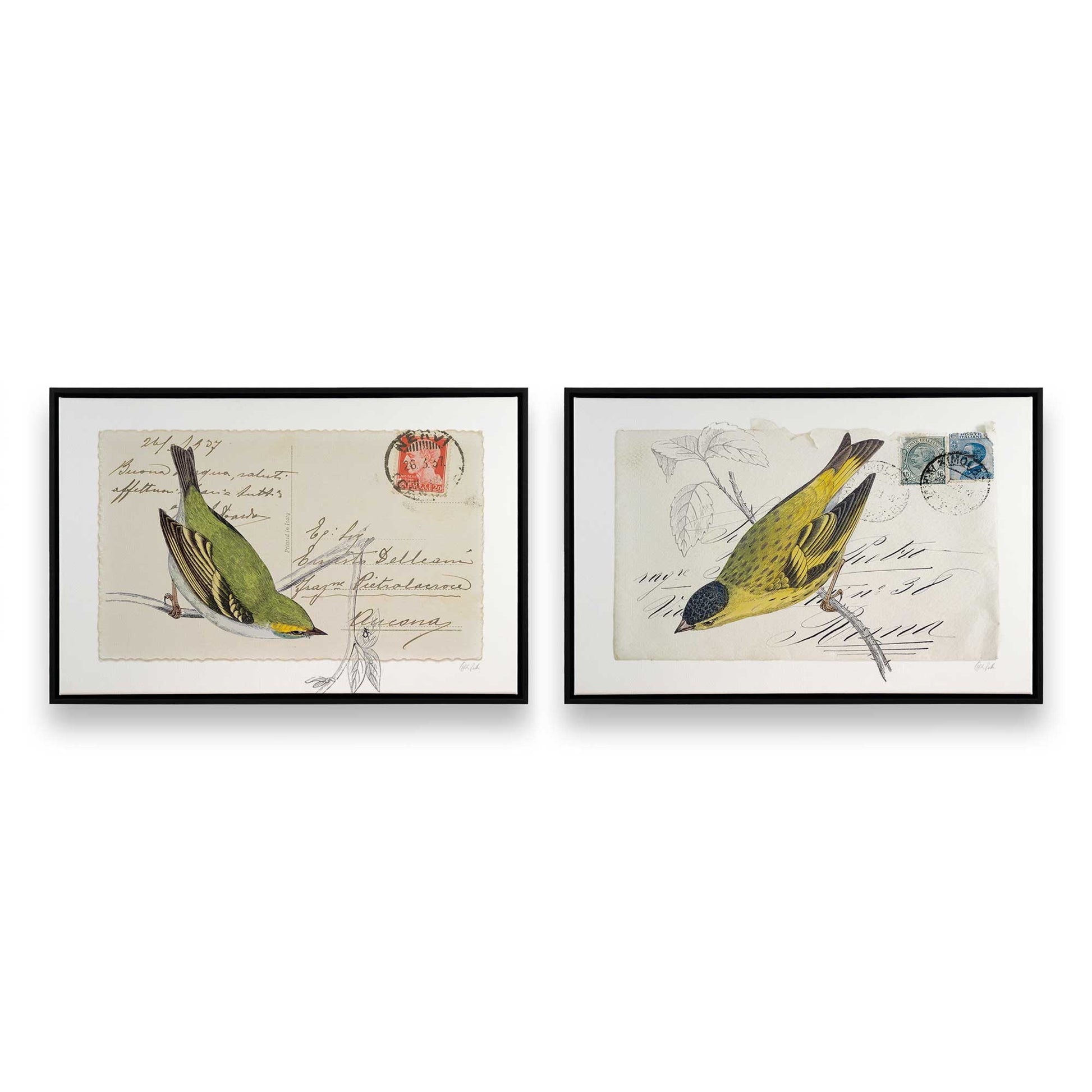 [Color:Satin Black], Picture of art in a Satin Black frame