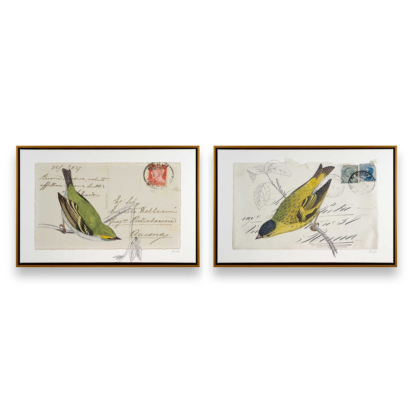 [Color:Polished Gold], Picture of art in a Polished Gold frame