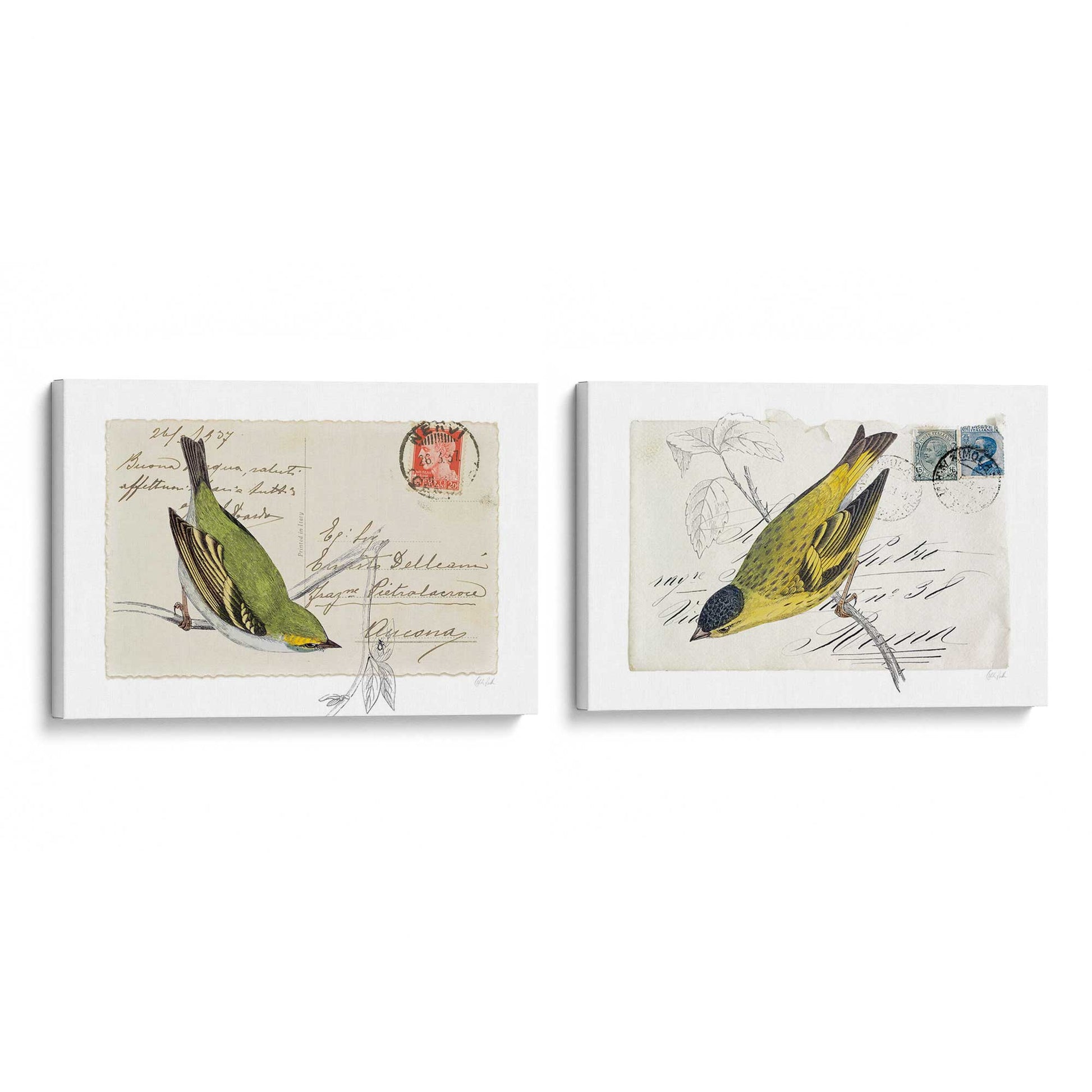 [Color:Stretched Canvas], Picture of art at an angle