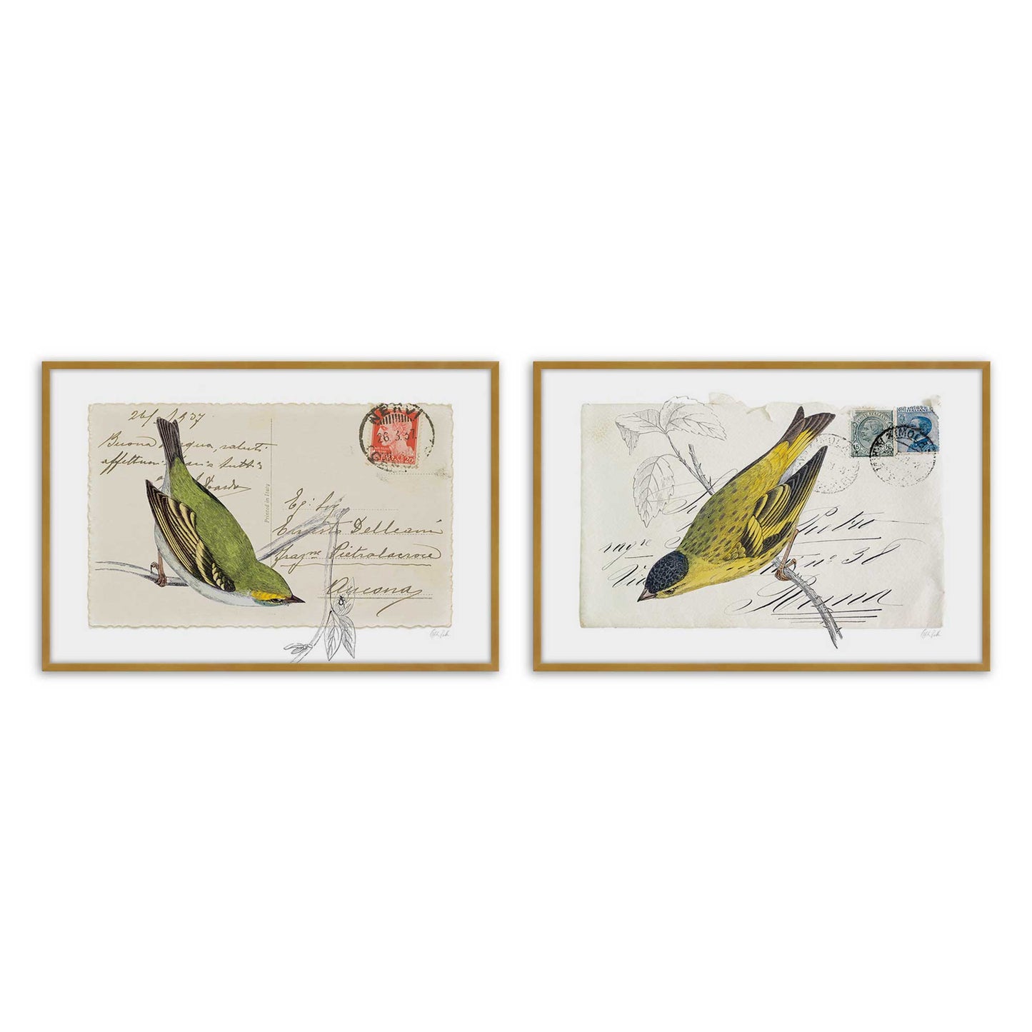 [Color:Polished Gold], Picture of art in a Polished Gold frame