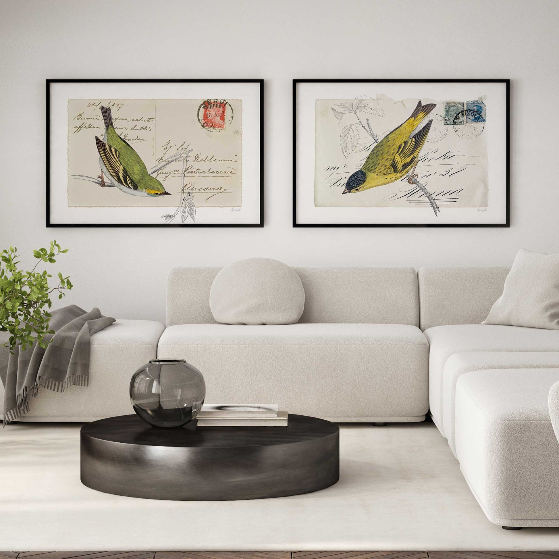 [Color:Opaque White], Picture of art in a Opaque White frame