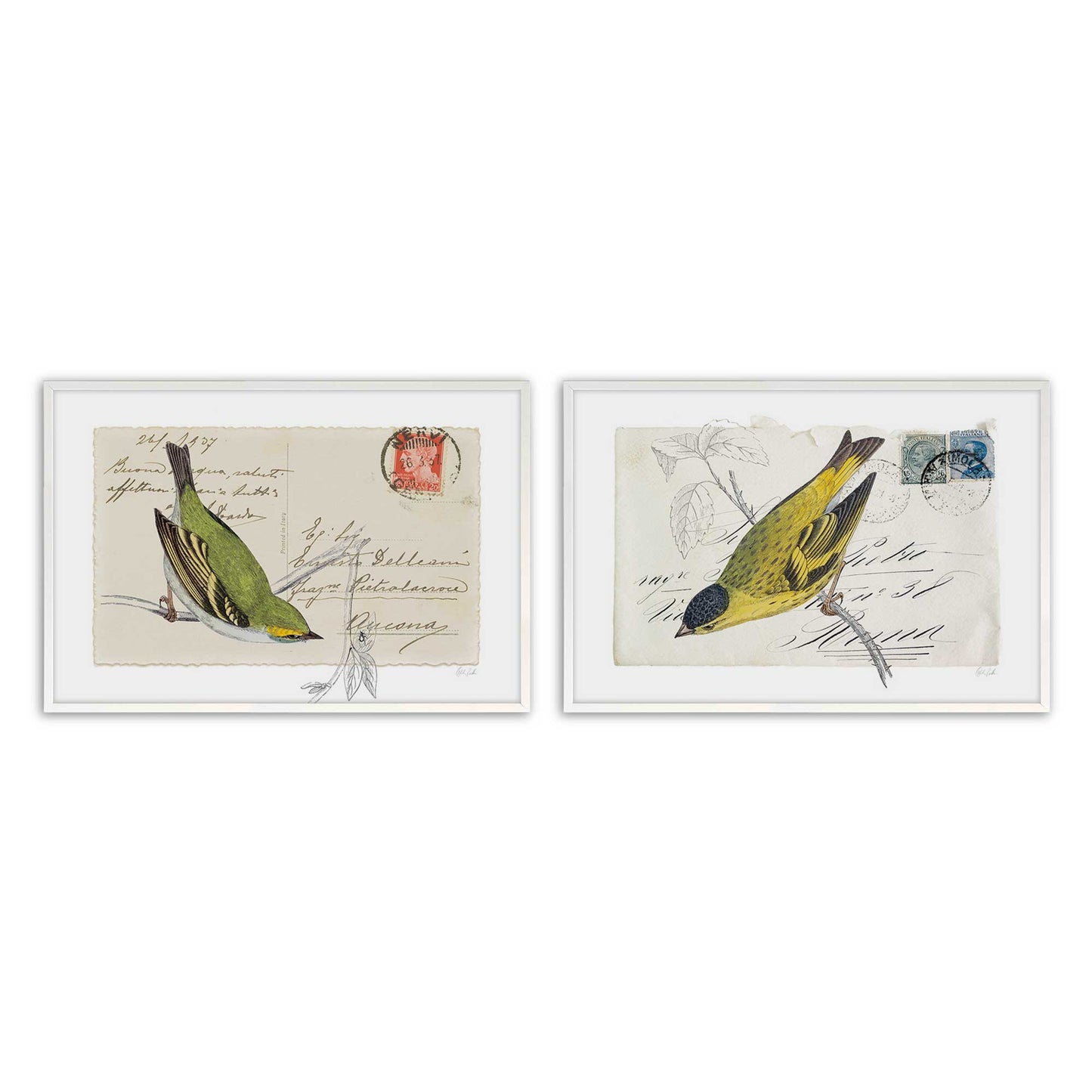 [Color:Opaque White], Picture of art in a Opaque White frame