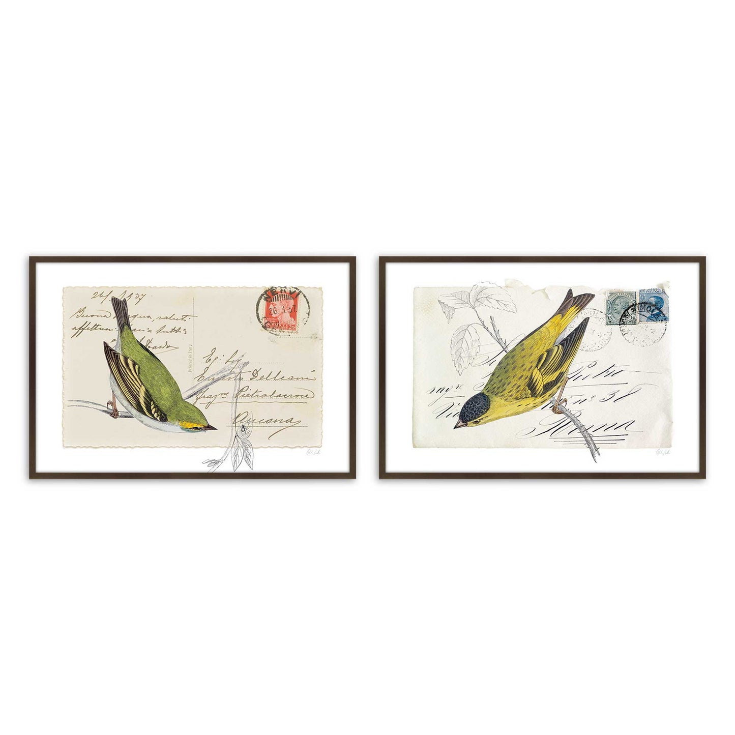 [Color:Belvinder Brown], Picture of art in a Belvinder Brown frame