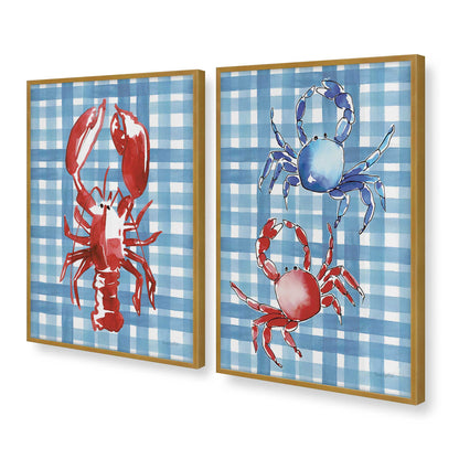 [Color:Polished Gold], Picture of art in a Polished Gold frame at an angle