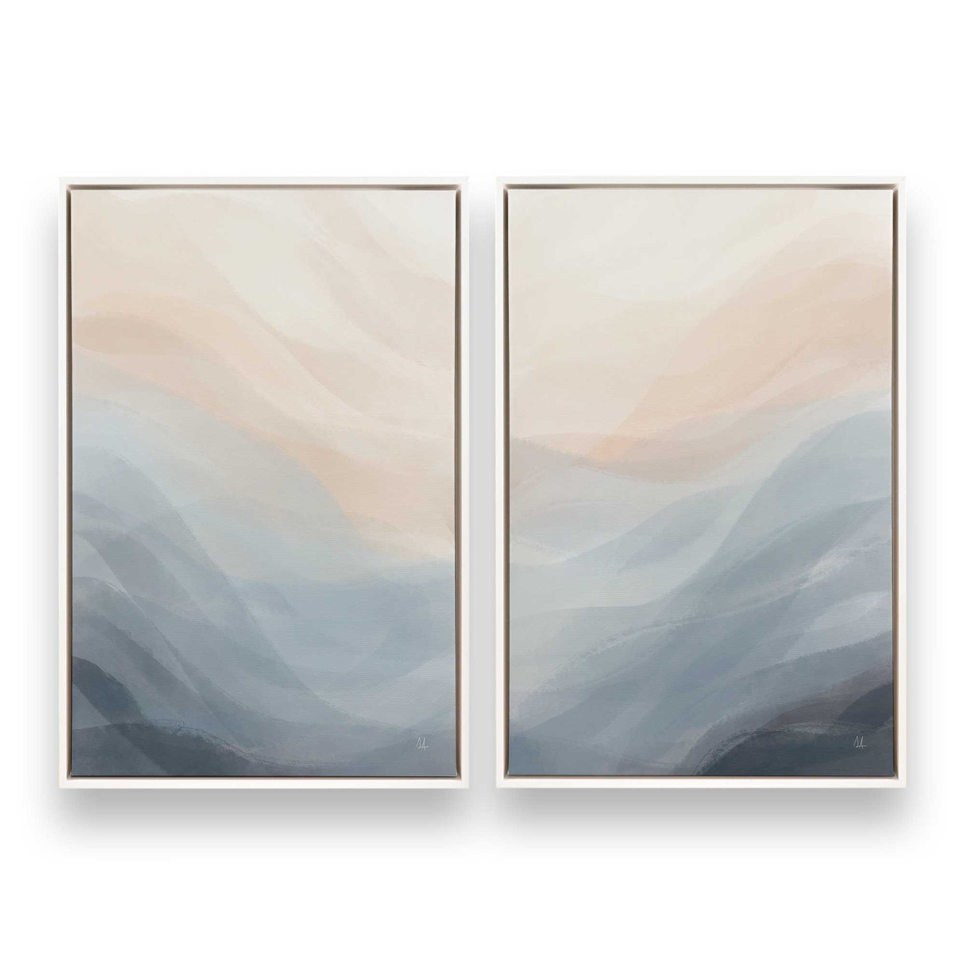 [Color:Opaque White], Picture of art in a White frame