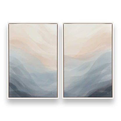 [Color:Opaque White], Picture of art in a White frame