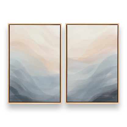 [Color:American Maple], Picture of art in a American Maple frame