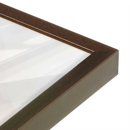 [Color:Belvinder Brown], Picture of art in a Belvinder Brown frame of the corner