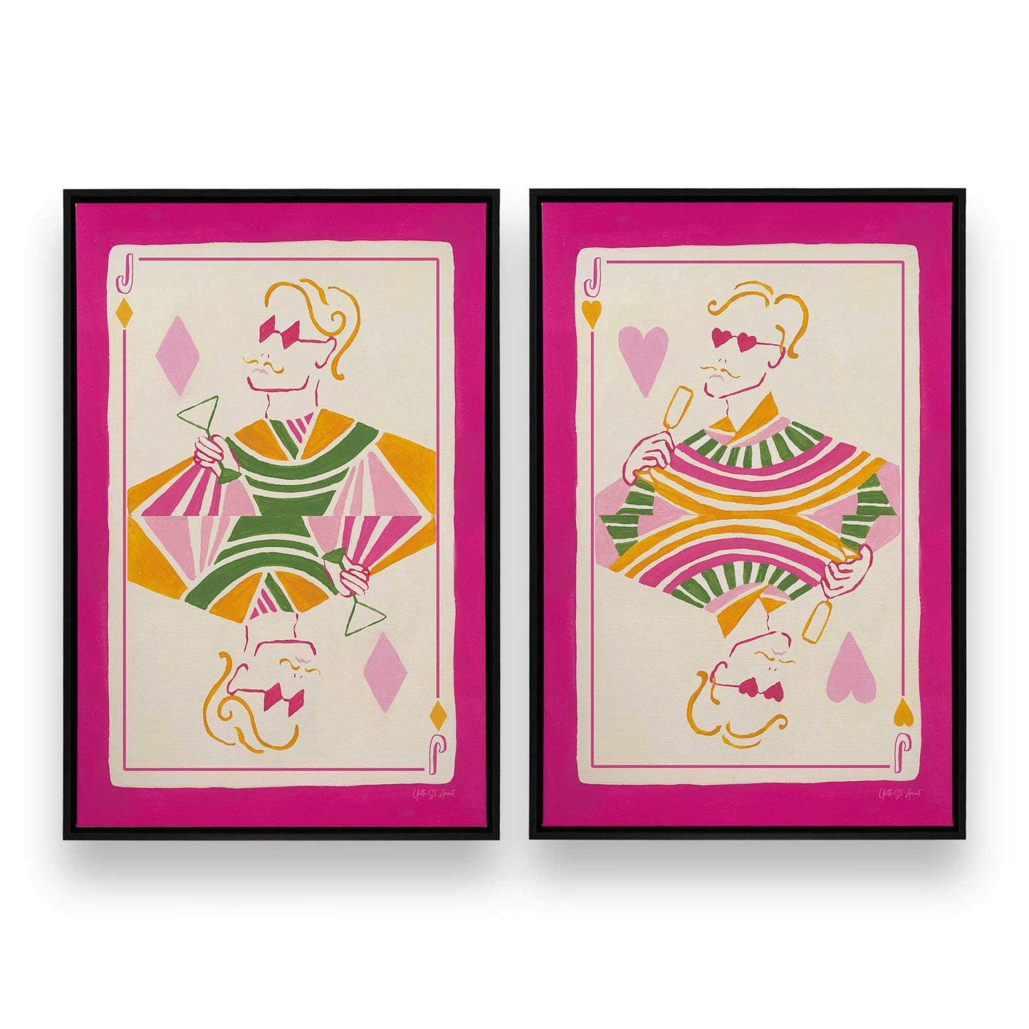 [Color:Satin Black], Picture of art in a Satin Black frame