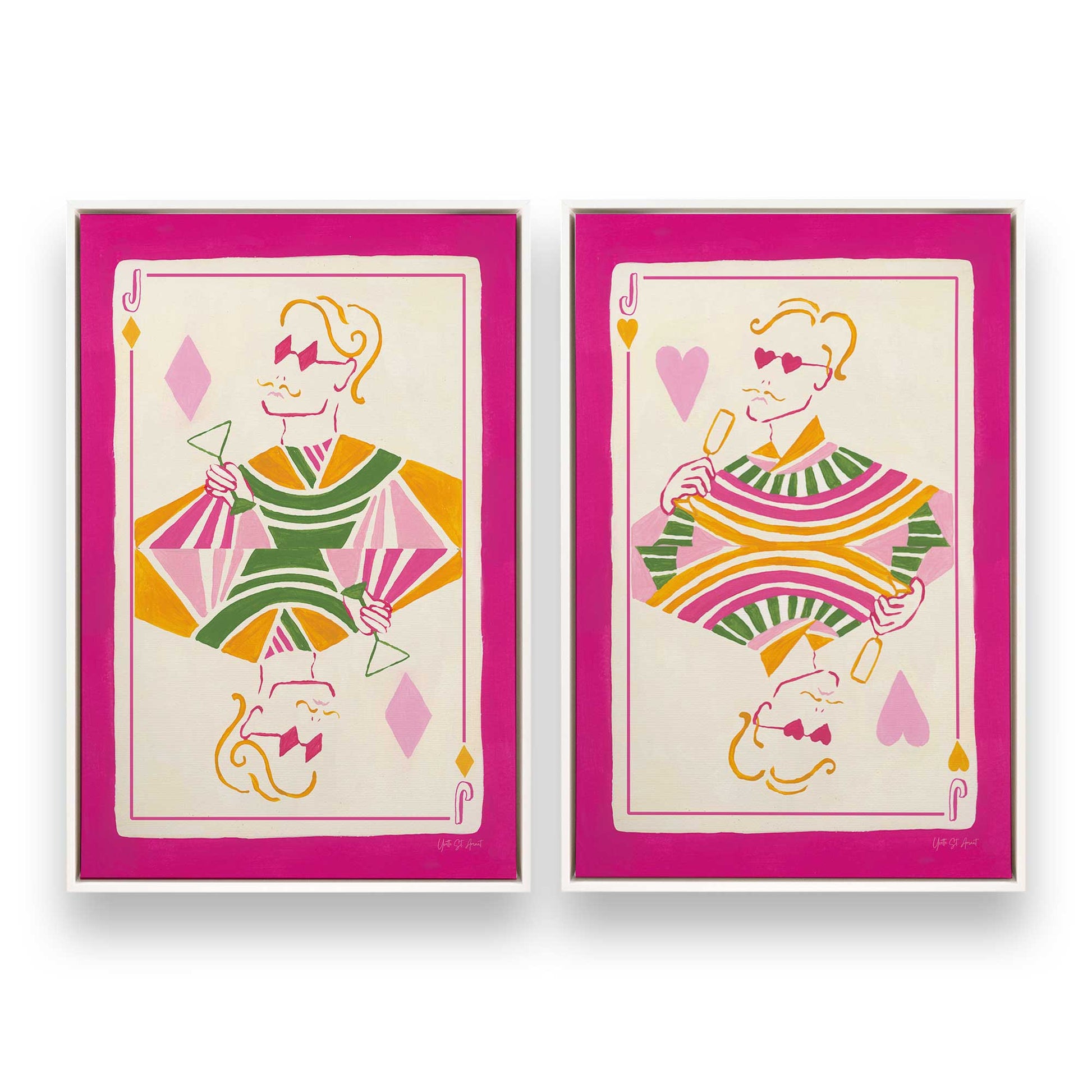 [Color:Opaque White], Picture of art in a White frame
