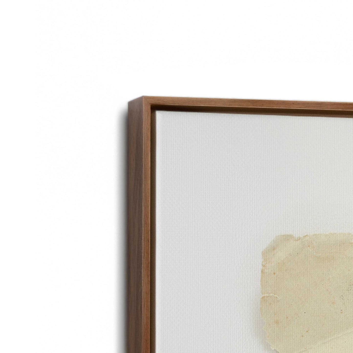 [Color:Walnut], Picture of the corner of the art