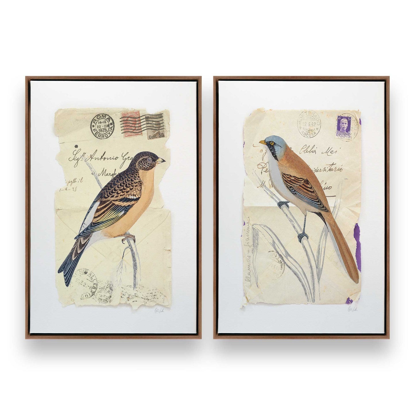 [Color:Walnut], Picture of art in a Walnut frame