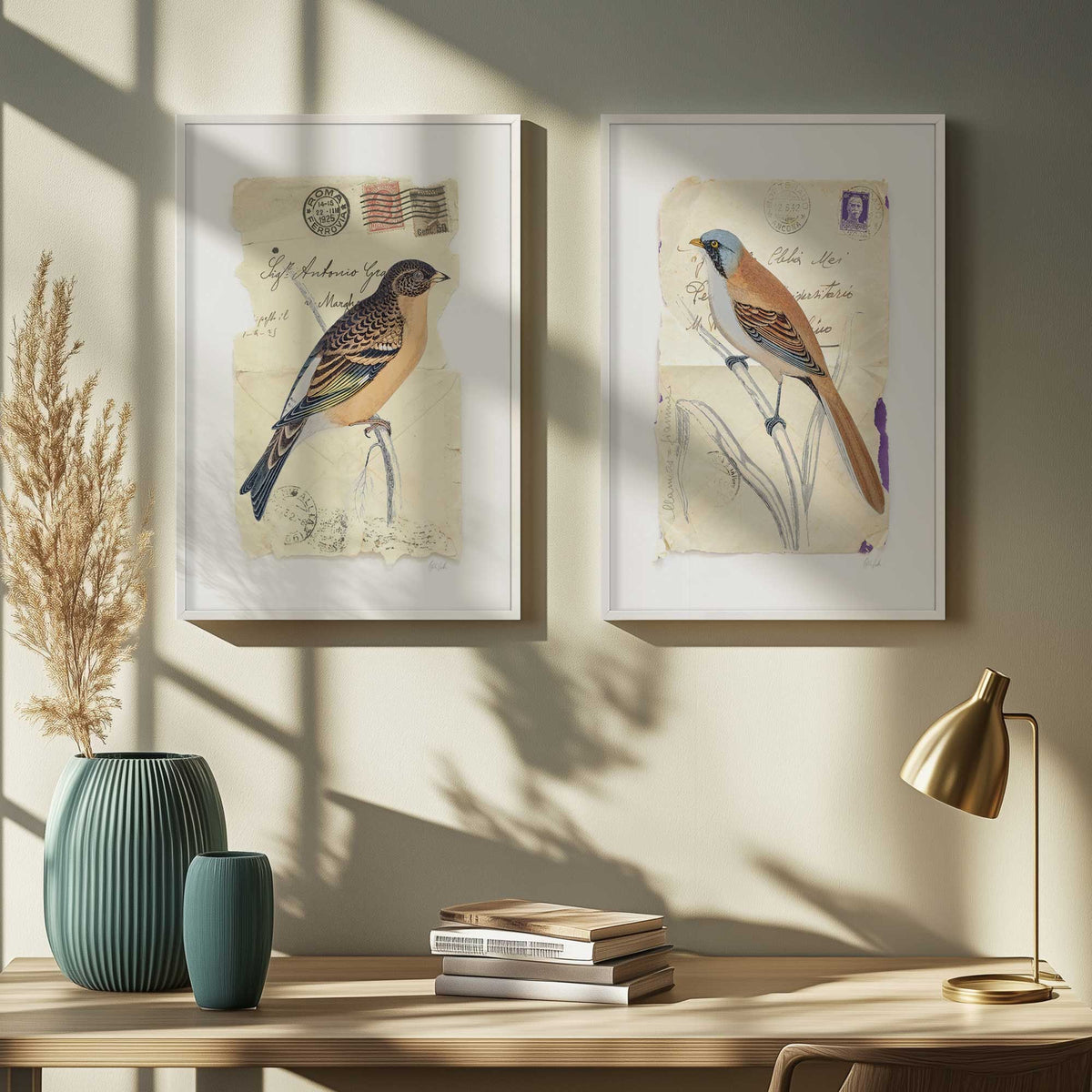 [Color:Walnut], Picture of art in a Walnut frame
