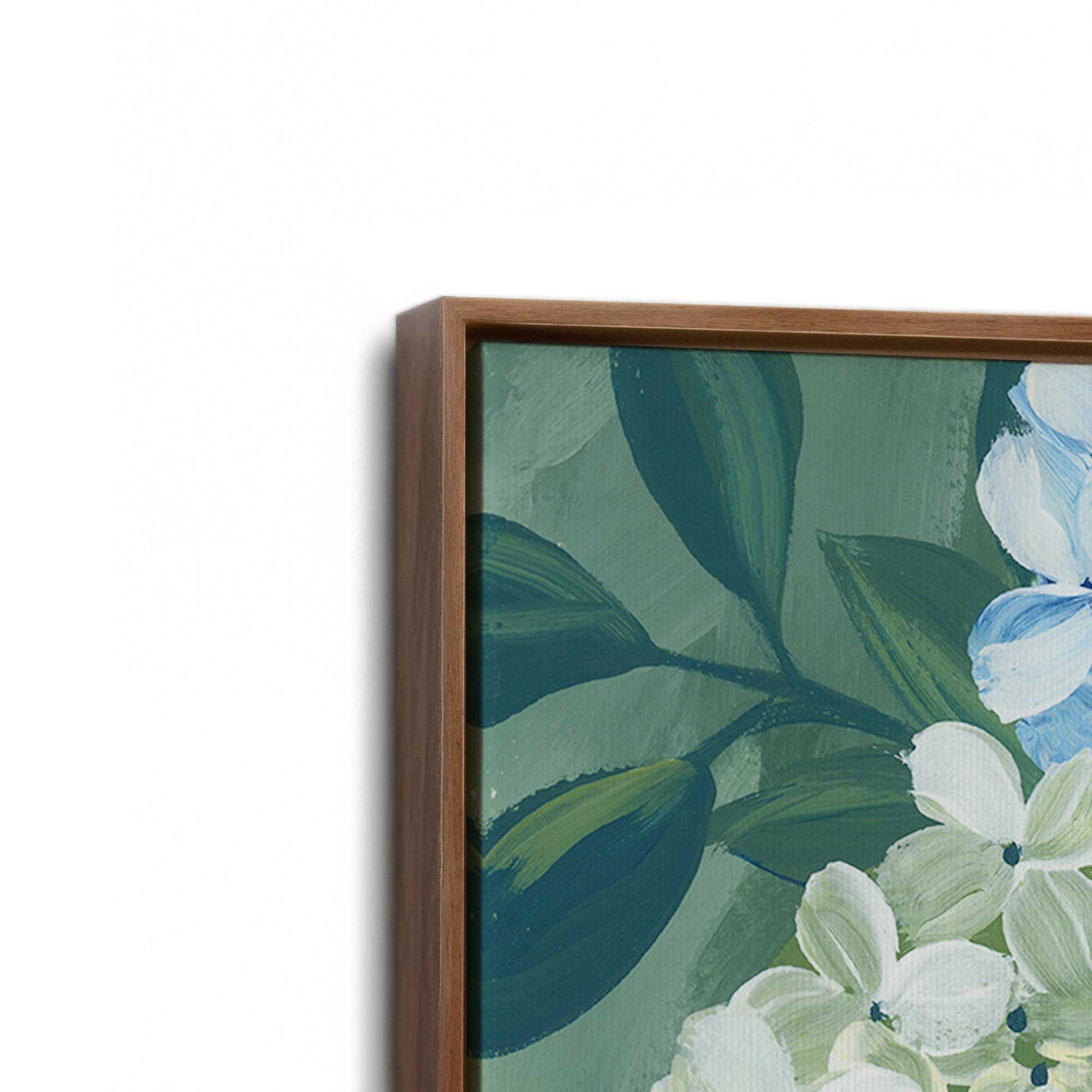 [Color:Walnut], Picture of the corner of the art