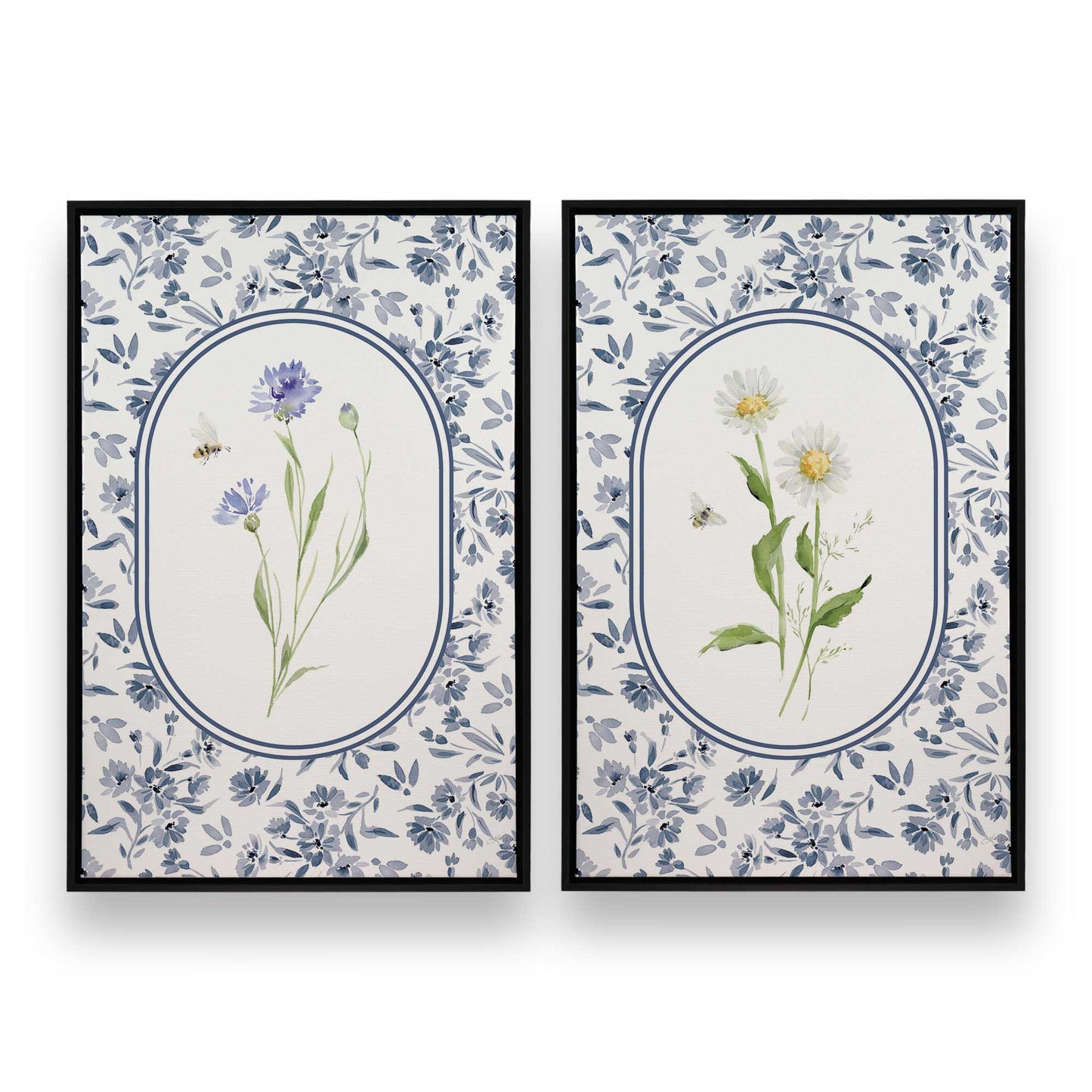 [Color:Satin Black], Picture of art in a Satin Black frame