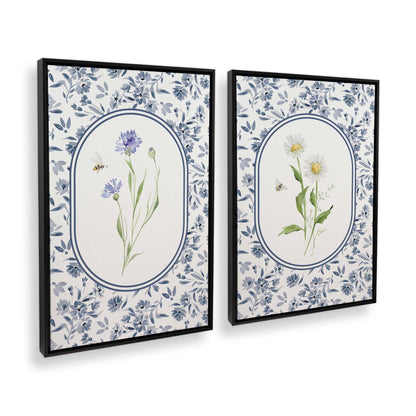 [Color:Satin Black], Picture of art in a Satin Black frame at an angle