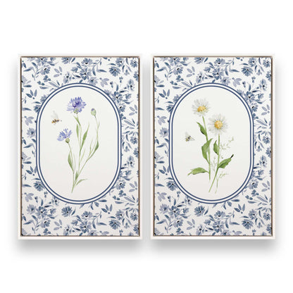[Color:Opaque White], Picture of art in a White frame