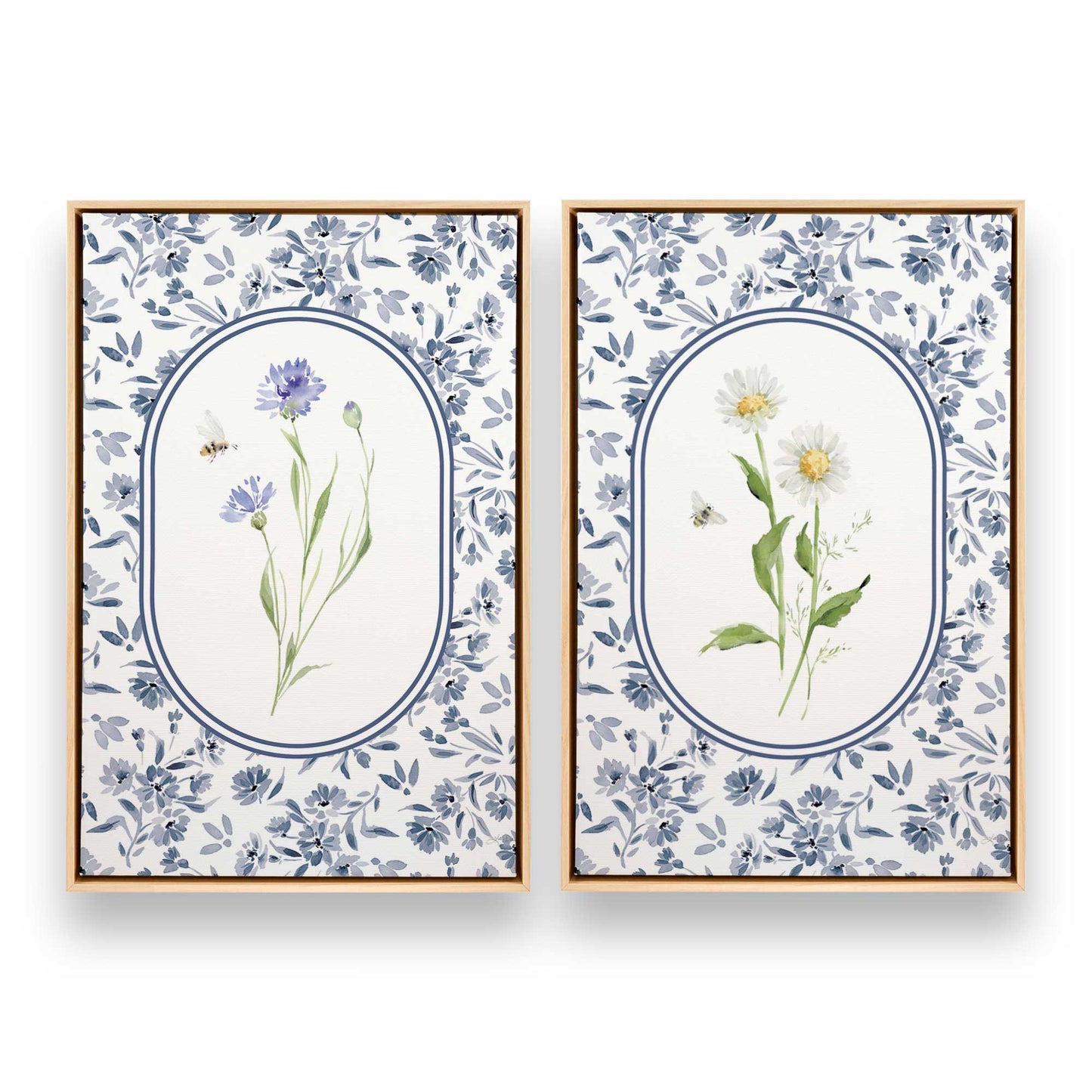 [Color:American Maple], Picture of art in a American Maple frame