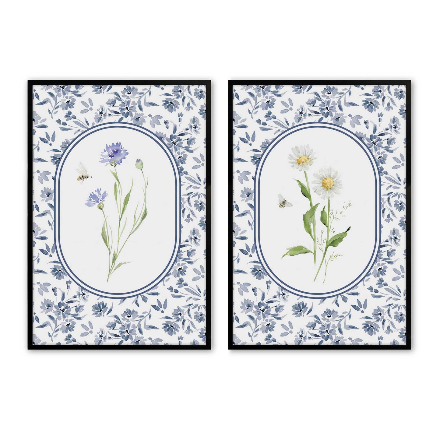 [Color:Satin Black], Picture of art in a Satin Black frame