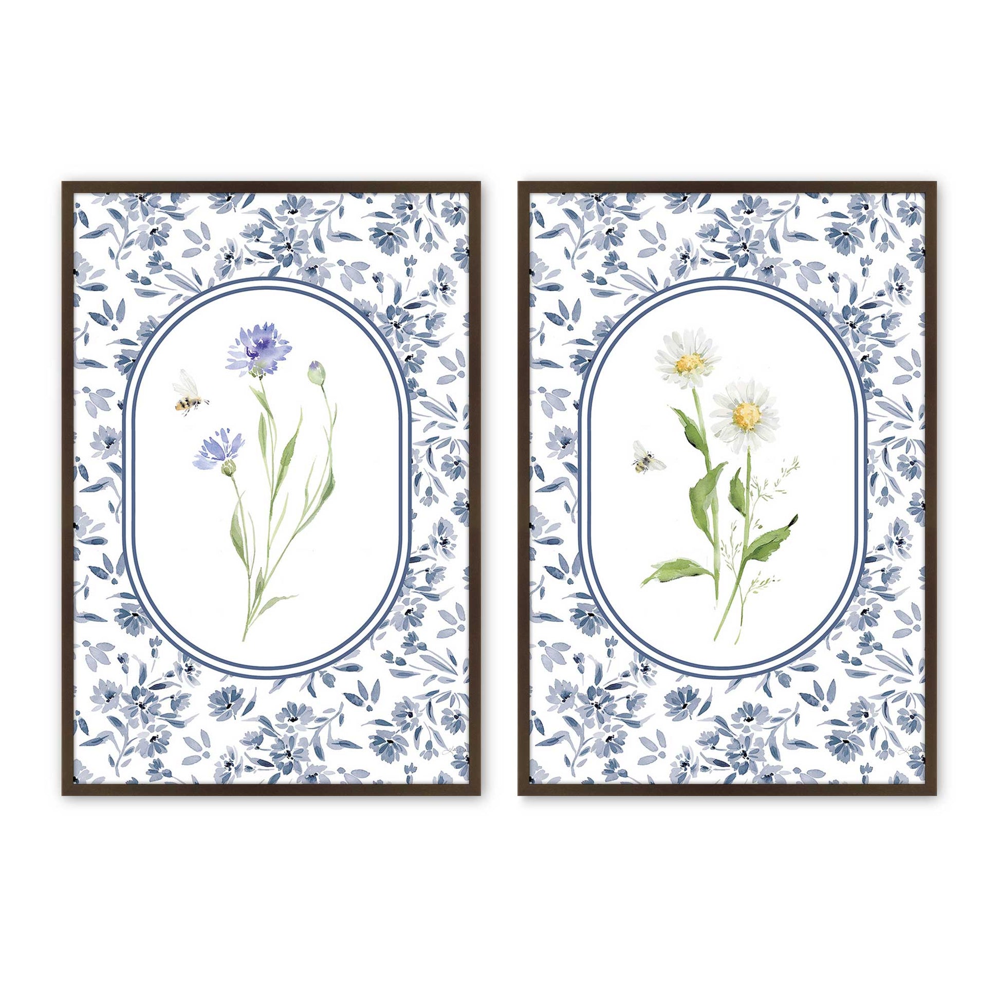 [Color:Belvinder Brown], Picture of art in a Belvinder Brown frame