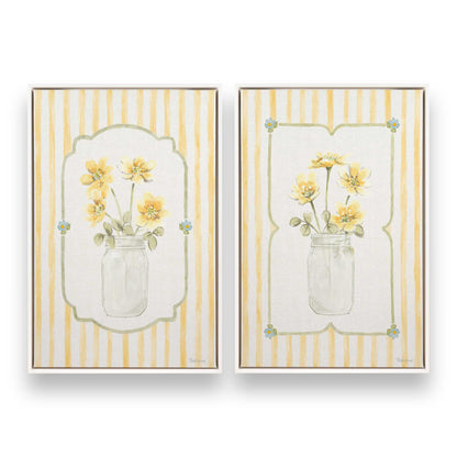 [Color:Opaque White], Picture of art in a White frame
