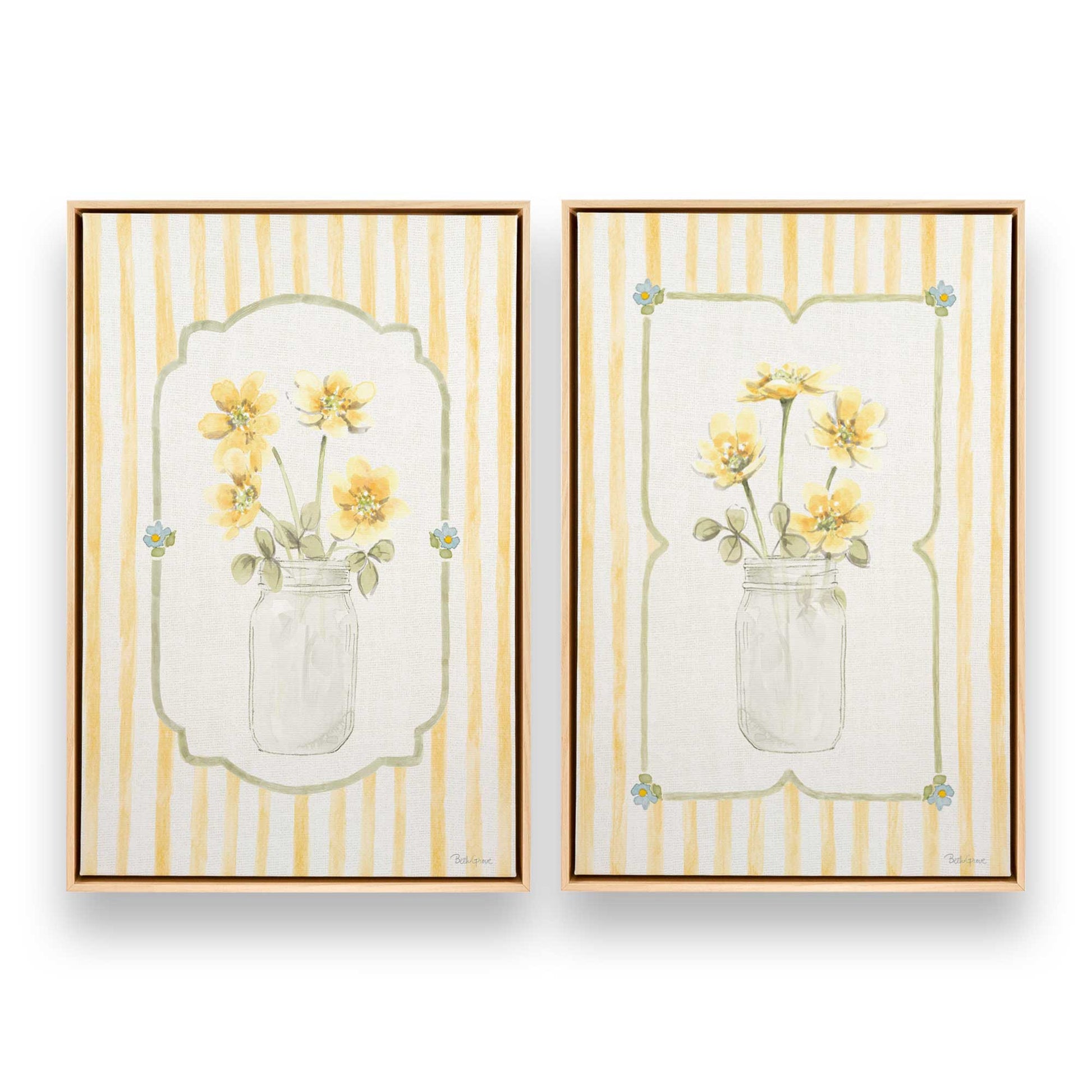 [Color:American Maple], Picture of art in a American Maple frame