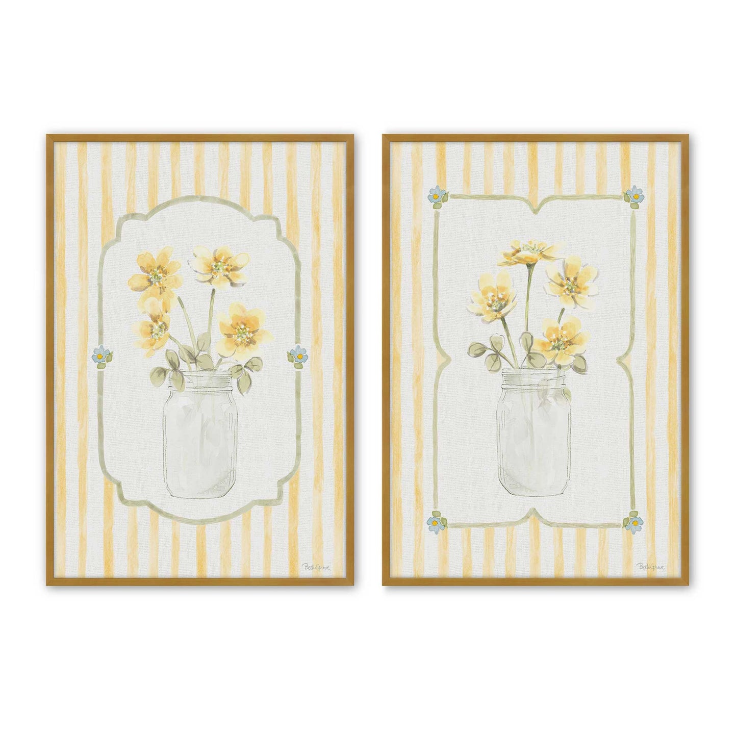[Color:Polished Gold], Picture of art in a Polished Gold frame