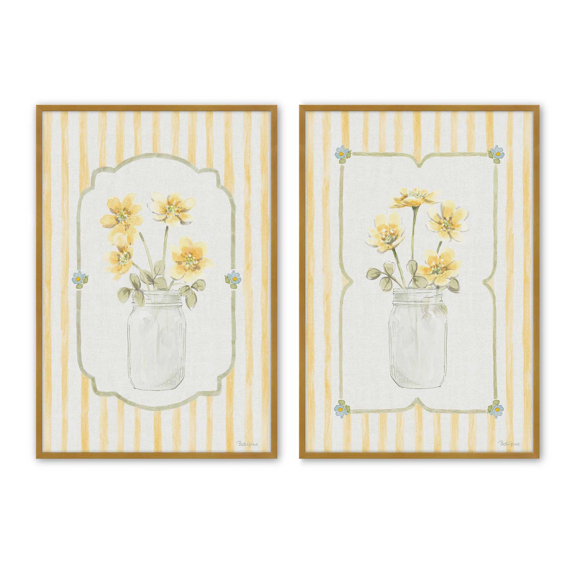 [Color:Polished Gold], Picture of art in a Polished Gold frame